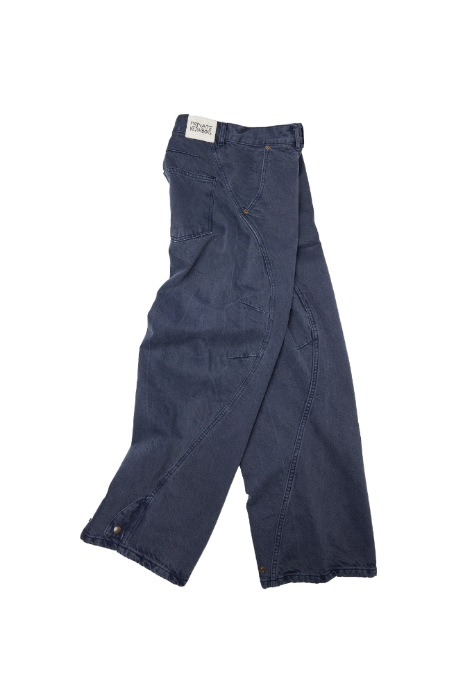 Engineered Jeans Garment Dyed (Navy)